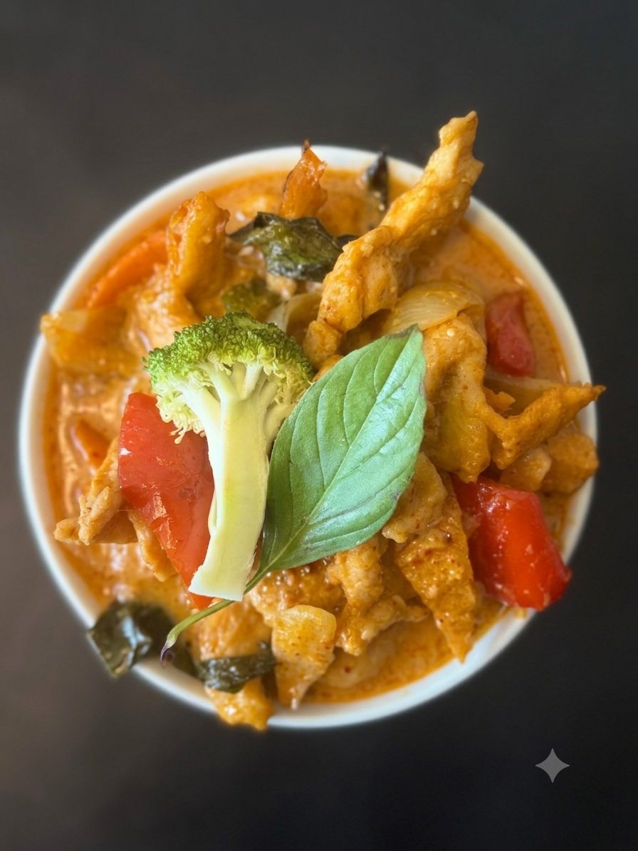 Wokad kycklingfilé med Panang curry 🌶️